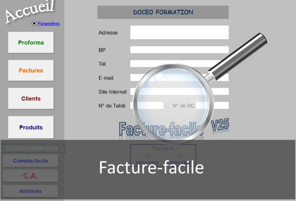 Facture facile